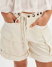 Load image into Gallery viewer, Drawstring Rolled Shorts