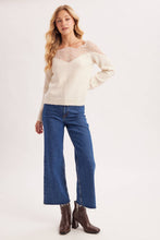 Load image into Gallery viewer, Eyelash Lace Sweater