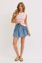 Load image into Gallery viewer, High Rise Denim Skirt