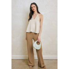 Load image into Gallery viewer, Satin Flared Top