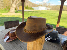 Load image into Gallery viewer, Gunner Leather Hat
