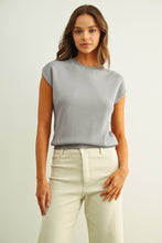 Load image into Gallery viewer, Short Sleeve Knit Top