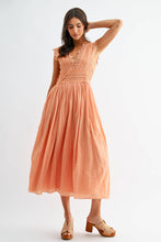 Load image into Gallery viewer, Lace Boho Midi Dress