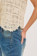 Load image into Gallery viewer, Crochet Lace Tank