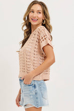 Load image into Gallery viewer, Open Knit Top