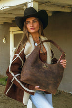 Load image into Gallery viewer, Large Purse-Brunette Leather