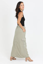 Load image into Gallery viewer, Cargo Maxi Skirt