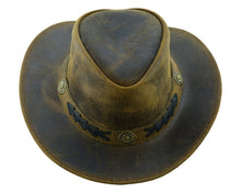 Load image into Gallery viewer, Sahara Western Leather Hat