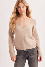 Load image into Gallery viewer, Eyelash Lace Sweater