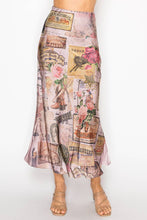 Load image into Gallery viewer, Silky Satin Midi Skirt