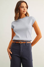 Load image into Gallery viewer, Short Sleeve Knit Top