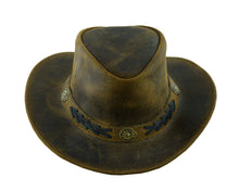 Load image into Gallery viewer, Sahara Western Leather Hat