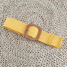 Load image into Gallery viewer, Vintage Braided Square Buckle Belt