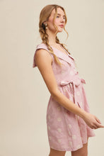 Load image into Gallery viewer, Gingham Floral Mini Dress