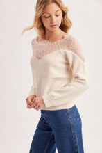 Load image into Gallery viewer, Eyelash Lace Sweater