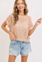 Load image into Gallery viewer, Open Knit Top