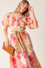 Load image into Gallery viewer, A printed woven midi dress