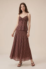 Load image into Gallery viewer, Asymmetric Midi Skirt