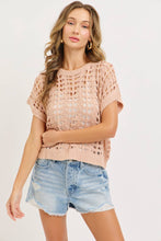 Load image into Gallery viewer, Open Knit Top