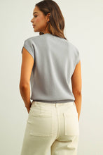 Load image into Gallery viewer, Short Sleeve Knit Top