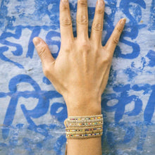 Load image into Gallery viewer, Darjeeling Beaded Bracelet - Gold
