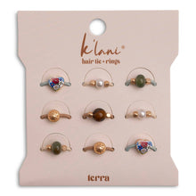 Load image into Gallery viewer, "Terra' Earth Tones Hair Tie Rings