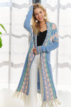 Load image into Gallery viewer, Tribal Pattern Cardigan