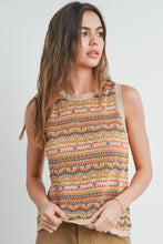 Load image into Gallery viewer, Geo Pattern Knit Top