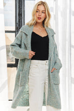 Load image into Gallery viewer, Wide Collar Cardigan