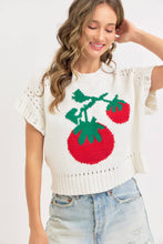 Load image into Gallery viewer, Tomato Knit Top