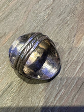 Load image into Gallery viewer, Vintage Eagle Turquoise and Red Coral Eagle Ring