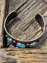 Load image into Gallery viewer, Vintage Turquoise Cuff