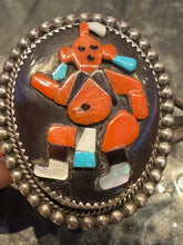 Load image into Gallery viewer, Vintage Zuni inlay cuff
