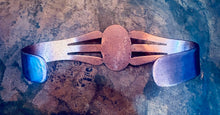 Load image into Gallery viewer, Fred Harvey Inspired Copper Cuff