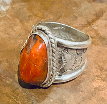 Load image into Gallery viewer, Vintage Red Jasper Statement Ring