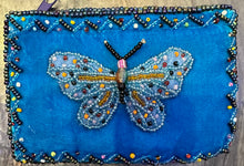 Load image into Gallery viewer, Velvet Coin Purse- ButterFly