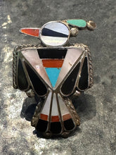 Load image into Gallery viewer, Vintage Zuni Thunderbird Ring