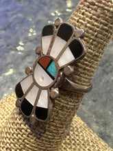 Load image into Gallery viewer, Vintage Zuni Sunface Ring