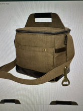 Load image into Gallery viewer, Canvas Insulated Cooler Bag