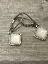 Load image into Gallery viewer, Vintage Mother of Pearl Leverback Earring