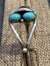 Load image into Gallery viewer, Vintage Turquoise Cuff