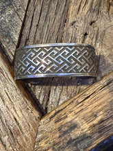 Load image into Gallery viewer, Vintage Sterling Silver Cuff