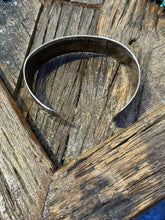 Load image into Gallery viewer, Vintage Sterling Silver Cuff