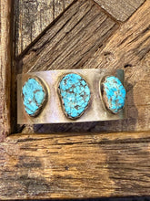 Load image into Gallery viewer, Vintage Turquoise Cuff