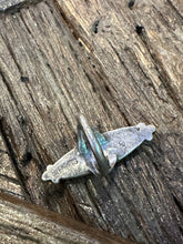 Load image into Gallery viewer, Vintage Zuni Inlay Turquoise Ring