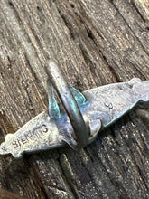 Load image into Gallery viewer, Vintage Zuni Inlay Turquoise Ring