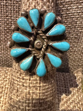 Load image into Gallery viewer, Vintage Zuni Needlepoint Ring