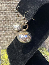 Load image into Gallery viewer, Vintage Dangle Sterling Ball Earrings
