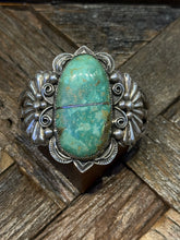 Load image into Gallery viewer, Vintage Green Turquoise Cuff
