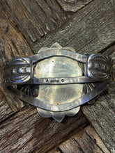 Load image into Gallery viewer, Vintage Green Turquoise Cuff